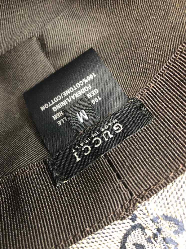 ブランド帽子細部ディテール